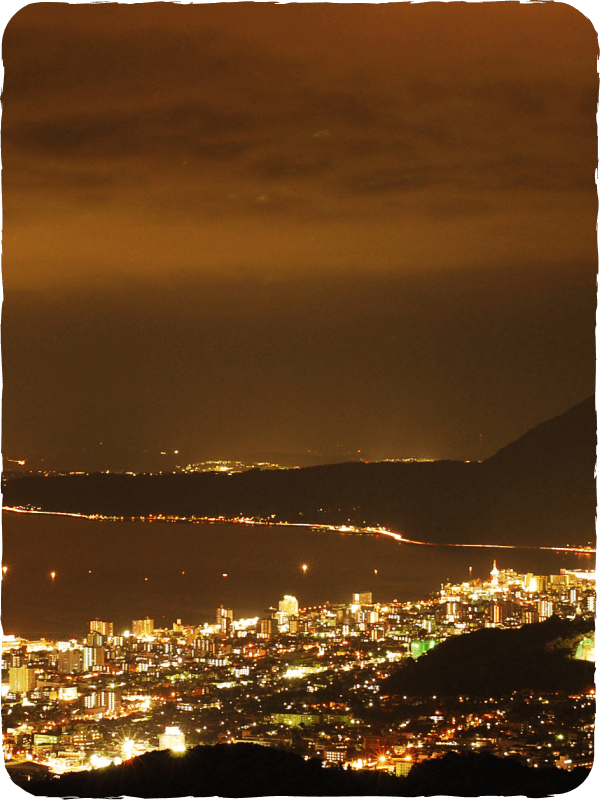 十文字原展望台（夜）
